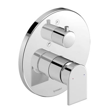 DURAVIT TULUM vaňová podomietková batéria, s prepínačom, chróm