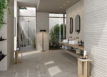 MARAZZI ALBA obklad 30x90 cm, mat reliéf 3D, arena M95W Obrázek - fotka