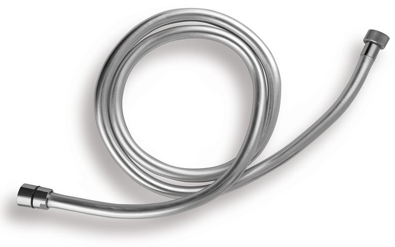 NOVASERVIS sprchová hadica 1200 mm, hladká, Anti-twist, plast, strieborná SILVER/120,0 Obrázek - Hlavní obrázek