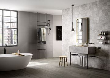 MARAZZI MATERIKA obklad 40x120 cm, mat reliéf 3D, grigio MMN7 Obrázek - fotka