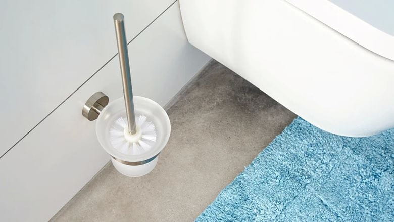 TESA MOON WC kefa, nástenná, sklo, nerez oceľ 40302-00000-00 Obrázek - fotka