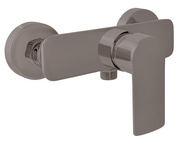 RAV SLEZÁK VERONA sprchová nástenná batéria, kartáčovaný metal grey VER481NMGK Obrázek - Hlavní obrázek