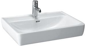 LAUFEN PRE A umývadlo 55 cm, s otvorom pre batériu a prepadom