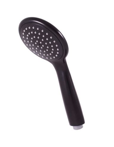 RAV SLEZÁK VERONA sprchový set s termostatickou batériou, horná sprcha, ručná sprcha, tyč, hadica, matná čierna TRM82/7C Obrázek - fotka