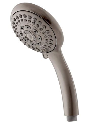 RAV SLEZÁK VERONA sprchový set s termostatickou batériou, horná sprcha, ručná sprcha s 5 prúdmi, tyč, hadica, kartáčovaný metal grey TRM82/7MGK Obrázek - fotka