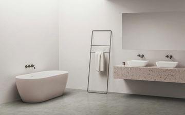 CONCEPT FREE voľne stojaca vaňa 169,5x77 cm, akrylát, snowwhite/alabaster pink CD41650000 Obrázek - fotka