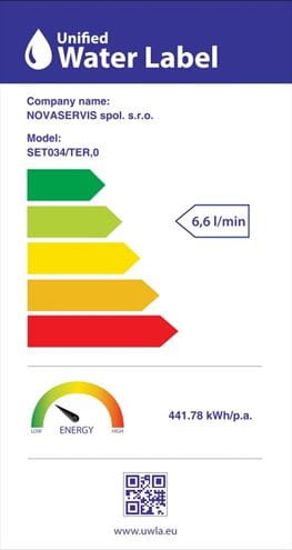 NOVASERVIS METALIA 54 sprchový set s termostatickou batériou, horná sprcha, ručná sprcha s 3 prúdmi, tyč, hadica, chróm SET034/TER,0 Obrázek - fotka