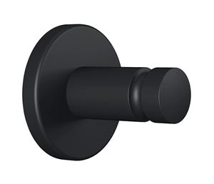 TESA MOON BLACK háčik na uterák, čierna