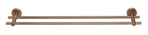 TESA MOON BRONZE držiak uterákov 640 mm, dvojramenný, bronz
