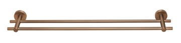 TESA MOON BRONZE držiak uterákov 640 mm, dvojramenný, bronz