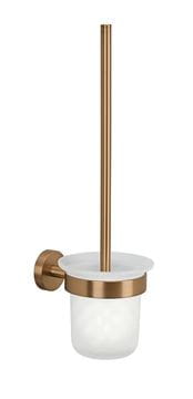 TESA MOON BRONZE WC kefa, nástenná, sklo, bronz
