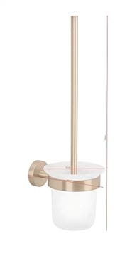 TESA MOON BRONZE WC kefa, nástenná, sklo, bronz 40601-00000-00 Technický nákres