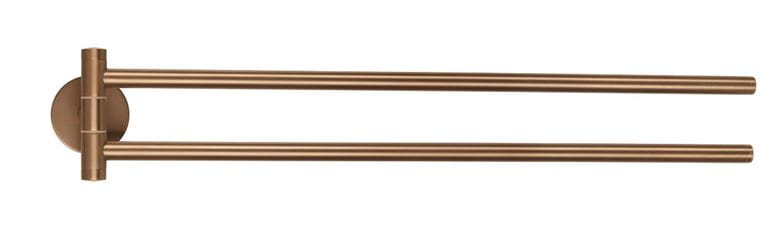 TESA MOON BRONZE držiak uterákov 456 mm, dvojramenný, otočný, bronz 40602-00000-00 Obrázek - Hlavní obrázek