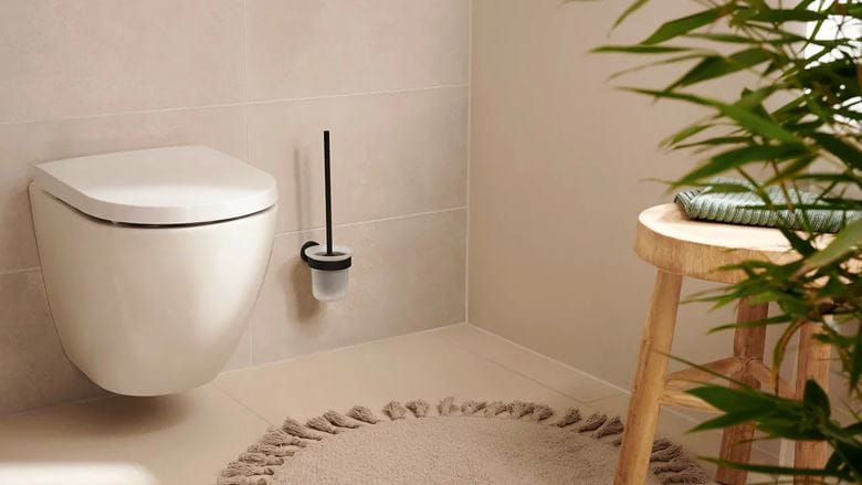 TESA MOON GRAPHITE WC kefa, nástenná, sklo, grafit 40591-00000-00 Obrázek - fotka