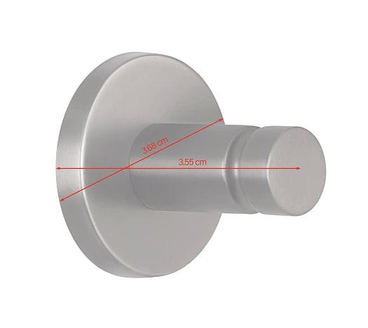 TESA MOON GRAPHITE háčik na uterák, grafit 40593-00000-00 Technický nákres