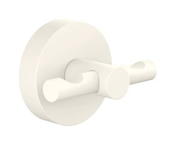 TESA MOON WHITE dvojháčik na uteráky, biela