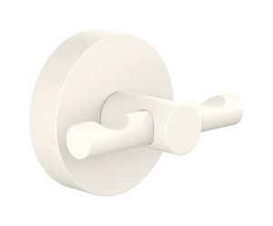 TESA MOON WHITE dvojháčik na uteráky, biela
