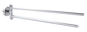 TESA SMOOZ držiak uterákov 455 mm, dvojramenný, otočný, chróm