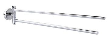 TESA SMOOZ držiak uterákov 455 mm, dvojramenný, otočný, chróm