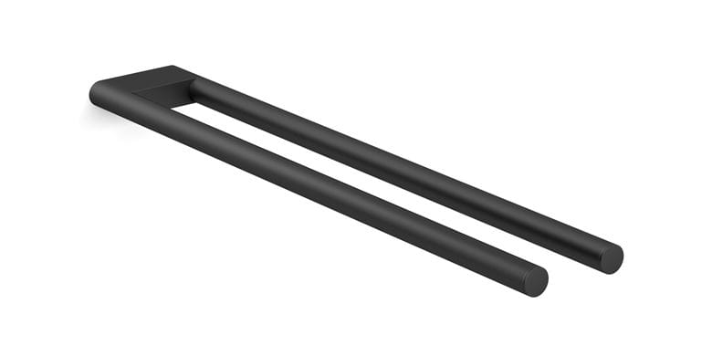 LANGBERGER LESINA držiak uterákov 450 mm, dvojramenný, matná čierna 2129008B-BP Obrázek - Hlavní obrázek