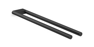 LANGBERGER LESINA držiak uterákov 450 mm, dvojramenný, matná čierna