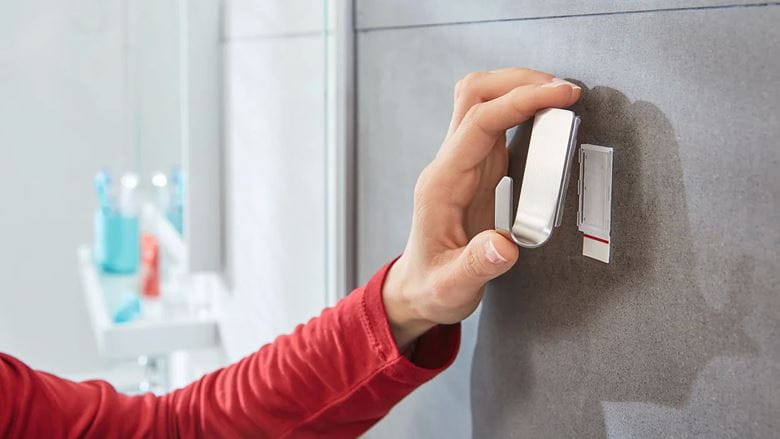 TESA POWERSTRIPS háčik na uterák, nerez oceľ 59707-00005-00 Obrázek - fotka