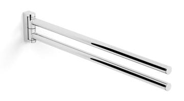LANGBERGER LESINA držiak uterákov 350 mm, dvojramenný, otočný, chróm
