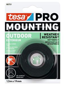 TESA PRO MOUNTING OUTDOOR lepiaca páska 19mm, 1,5m, šedá