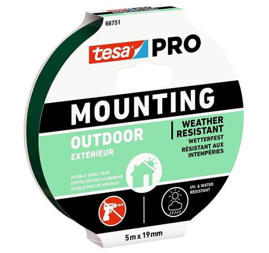 TESA PRO MOUNTING OUTDOOR lepiaca páska 19mm, 5m, šedá 66751-00005-05 Obrázek - Hlavní obrázek