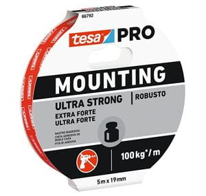 TESA PRO MOUNTING ULTRA STRONG montážna páska 19mm, 5m, biela