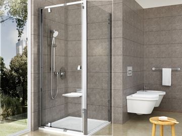 CONCEPT PIVOT STYLE PT-PPS bočná stena 90x190 cm, lesklý chróm/číre sklo 90G70C00Z15 Obrázek - fotka