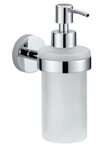 TESA SMOOZ dávkovač tekutého mydla 200 ml, nástenný, sklo, chróm 40323-00000-00 Obrázek - Hlavní obrázek