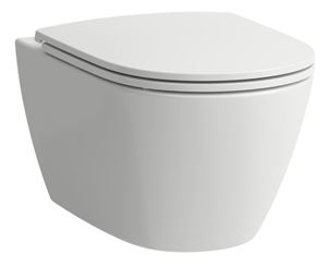 LAUFEN FIORA závesné WC, Rimless splachovanie, Silent Flush
