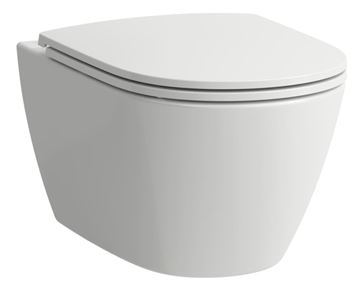 LAUFEN FIORA závesné WC, Rimless splachovanie, Silent Flush