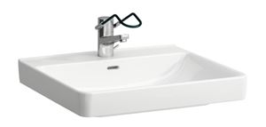 LAUFEN PRE LIBERTY bezbariérové umývadlo 60 cm, s otvorom pre batériu a prepadom