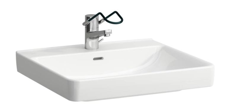 LAUFEN PRE LIBERTY bezbariérové umývadlo 60 cm, s otvorom pre batériu a prepadom H8119500001041 Obrázek - Hlavní obrázek