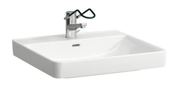 LAUFEN PRE LIBERTY bezbariérové umývadlo 60 cm, s otvorom pre batériu a prepadom