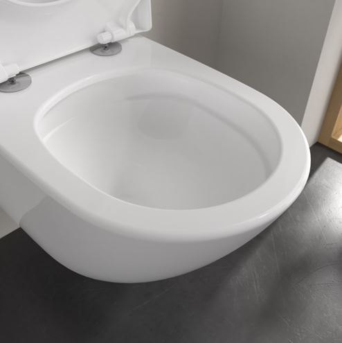 VILLEROY & BOCH SUBWAY 3.0 závesné WC, so SoftClosing sedadlom, TwistFlush splachovanie, CeramicPlus, alpská biela 4670TSR1 Obrázek - fotka