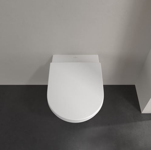 VILLEROY & BOCH SUBWAY 3.0 závesné WC, so SoftClosing sedadlom, TwistFlush splachovanie, CeramicPlus, alpská biela 4670TSR1 Obrázek - fotka