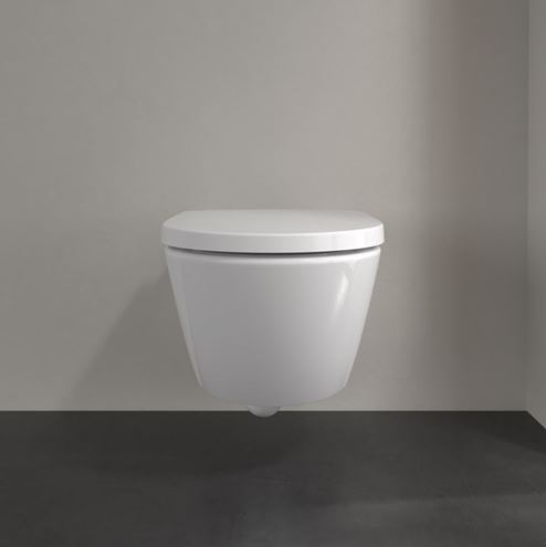 VILLEROY & BOCH SUBWAY 3.0 závesné WC, so SoftClosing sedadlom, TwistFlush splachovanie, CeramicPlus, alpská biela 4670TSR1 Obrázek - fotka
