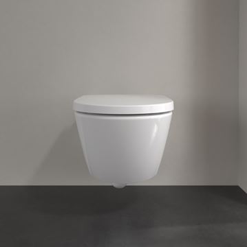 VILLEROY & BOCH SUBWAY 3.0 závesné WC, so SoftClosing sedadlom, TwistFlush splachovanie, CeramicPlus, alpská biela 4670TSR1 Obrázek - fotka