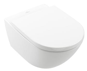 VILLEROY & BOCH SUBWAY 3.0 závesné WC, so SoftClosing sedadlom, TwistFlush splachovanie, CeramicPlus, alpská biela
