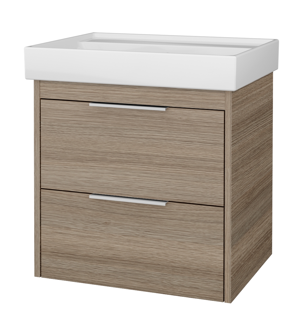CONCEPT 150 skrinka pod umývadlo 56,5x45x56 cm, 2 zásuvky, cafe 809997 Obrázek - fotka