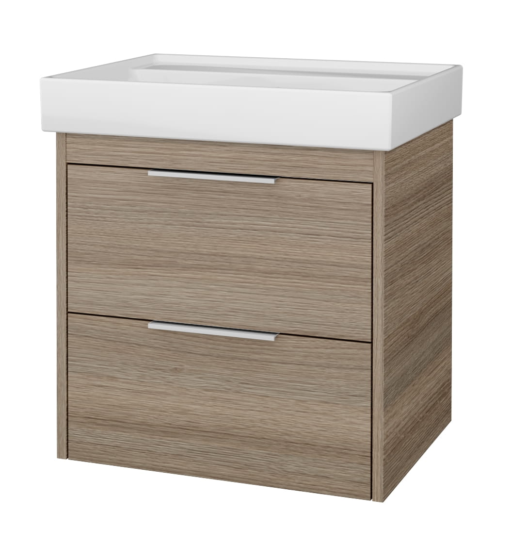 CONCEPT 150 skrinka pod umývadlo 56,5x45x56 cm, 2 zásuvky, cafe 809997 Obrázek - fotka