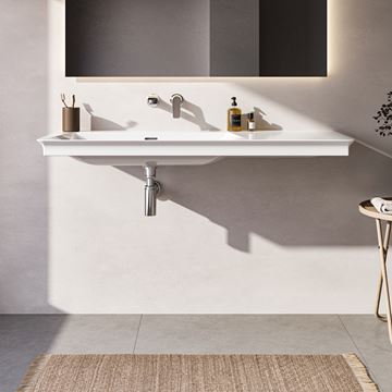 IDEAL STANDARD CONNECT dizajnový sifón k umývadlu DN32, s prevlečnou maticou 5/4, chróm J3747AA Obrázek - fotka