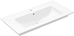 VILLEROY & BOCH VERITY LINE umývadlo 100 cm, s otvorom pre batériu a prepadom, alpská biela