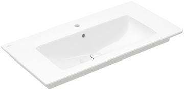 VILLEROY & BOCH VERITY LINE umývadlo 100 cm, s otvorom pre batériu a prepadom, alpská biela