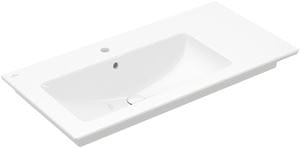 VILLEROY & BOCH VERITY LINE umývadlo 100 cm, s otvorom pre batériu a prepadom, alpská biela