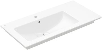 VILLEROY & BOCH VERITY LINE umývadlo 100 cm, s otvorom pre batériu a prepadom, alpská biela