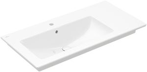 VILLEROY & BOCH VERITY LINE umývadlo 100 cm, s otvorom pre batériu a prepadom, CeramicPlus, alpská biela